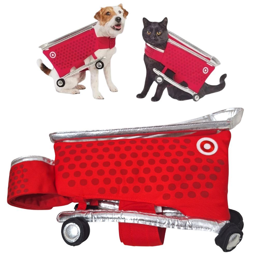 Target Shopping Cart Dog Cat Haloween Costume Full Body Size Small Up To 20lbs